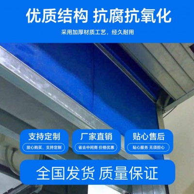 广东特级无机布防火卷帘门防火消防门钢制防火卷帘门安装消防验收图4