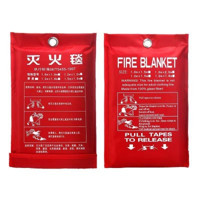 灭火毯防火毯电焊防护毯石棉被 陶瓷纤维卷粘钢结构防护图5
