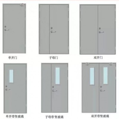 钢制防火门甲级乙级防火门厂家直销国标防火门安全工程楼道消防门图3