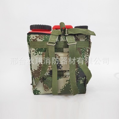 现货批发森林消防往复式灭火水枪迷彩水桶背囊式水枪救援灭火水枪图2