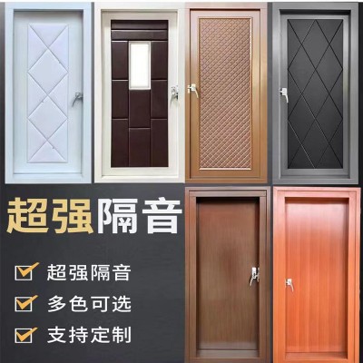 钢质隔音防火门直播间静音门录音棚隔音门厂家电视台钢琴房软包门图2