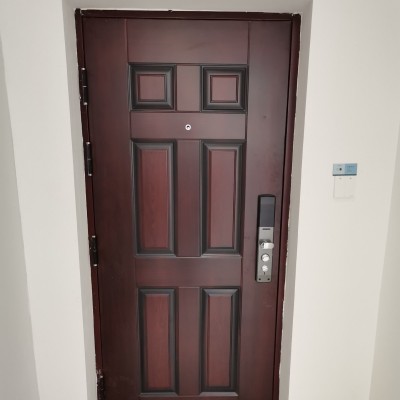 厂家定制钢质转印防火门甲乙级消防门单开转印家用入户门防盗门图3