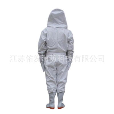 消防员防蜂服全密封防蜂服阻燃防蜂服风扇款防蜂服新国标防蜂服图5
