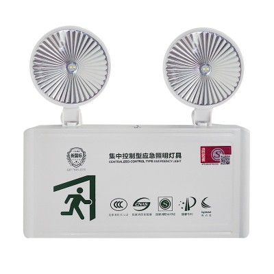消防应急照明灯LED双头壁挂式安全出口紧急停电指示灯充 电应急灯图4