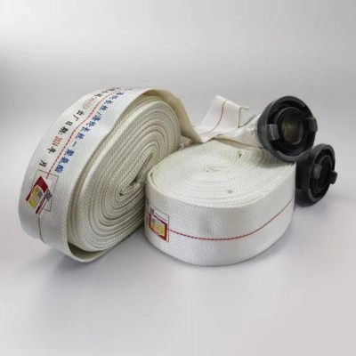 柳美消防消防水带有衬里消防水带聚氨酯涤纶消防水带水枪接扣绑扎图2