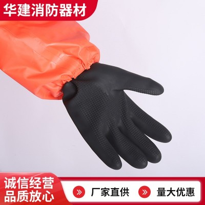 二级化学防护服消防救援轻型防化服连体式化学品特级化学防护服图2