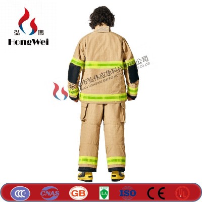 厂家直供 NFPA1971美标PBI消防战斗服 PBI灭火服 防护服图2