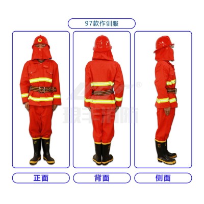97式作训服五件套防火耐高温阻燃战斗服防静电森林防护器材可供应图3