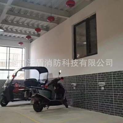 电动车棚充电桩七氟丙烷自动灭火设备厂家带消防认证的气体灭火器图3