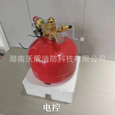 电动车棚充电桩七氟丙烷自动灭火设备厂家带消防认证的气体灭火器图4