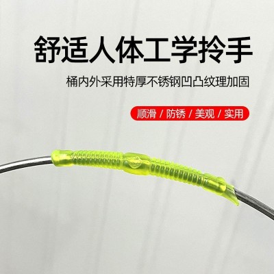 灭火演习消防器材半圆铁皮消防沙桶铁锹铲子微型消防架子烤漆水桶图4