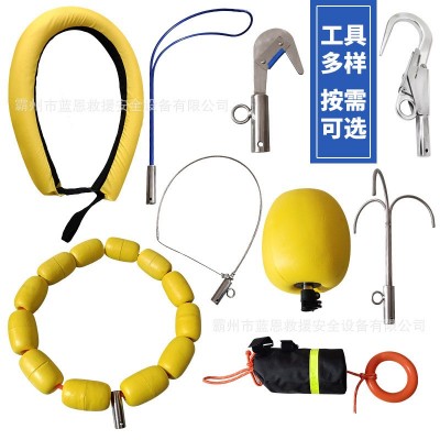 国债水域救援伸缩式打捞杆多用途水上应急救生拉杆玻璃钢打捞杆图2