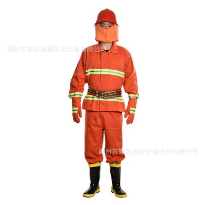 万亿国债草原灭火防火阻燃服森林消防个人护具户外应急救援服套装图2