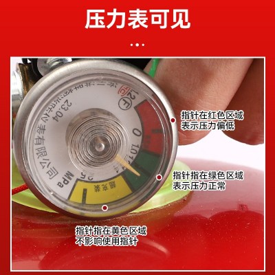 家用干粉灭火器家用手提式车载灭火器1/2/3/4/5/8/35KG生产批发图4