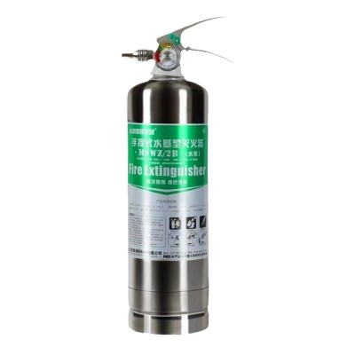 不锈钢手提式水基灭火器985m l3L6L家用车载卧室办公室酒店商场用图5