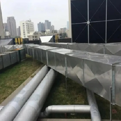 康尼尔通风设备 排烟废气通风管道 白铁皮排风管施工图2