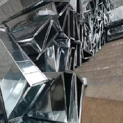 康尼尔通风设备 排烟废气通风管道 白铁皮排风管施工图4