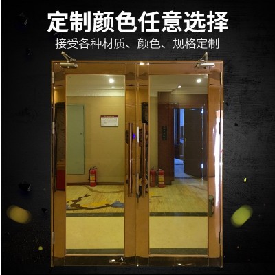不锈钢防火门厂家直销钢制甲级玻璃门消防安全钢质定图2
