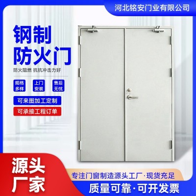 钢制防火门厂家 商场消防通道建筑工程钢制防火门隔音逃生防火门图2
