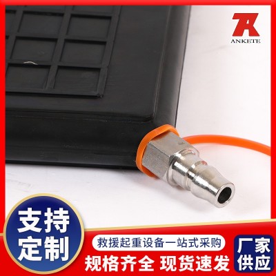 0.8Mpa救援橡胶起重气垫气动道路桥梁倒塌气动方形支撑垫图2