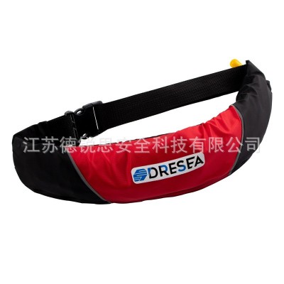 DRESEA气胀式救生圈水上救生腰带 手动自动快速充气式救生腰带图5