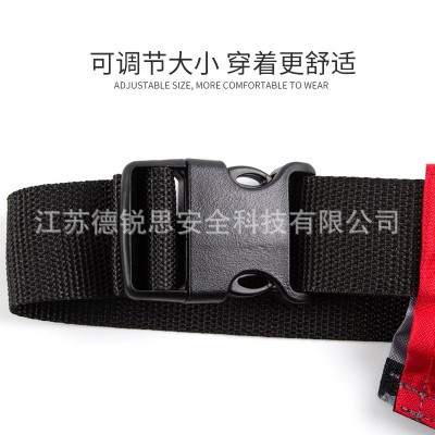 DRESEA气胀式救生圈水上救生腰带 手动自动快速充气式救生腰带图4