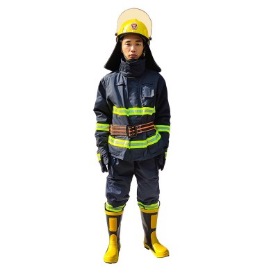14款3C消防服套装17五件套3C认证消防员战斗服隔热防火灭火防护服图5