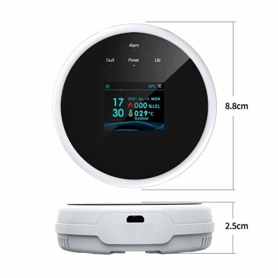 厂家直供涂鸦WiFi天然气泄漏探测器智能气感传感器厨房安全报警器图3