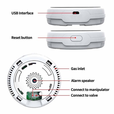 厂家直供涂鸦WiFi天然气泄漏探测器智能气感传感器厨房安全报警器图5