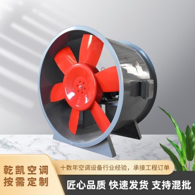 HTF高温消防排烟风机大功率工业排烟风机地下车库管道通风机图3