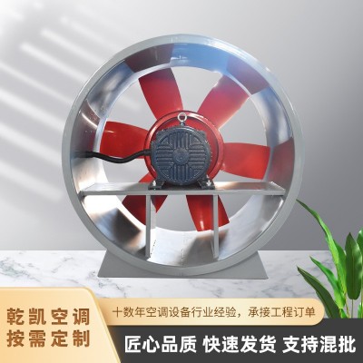 HTF高温消防排烟风机大功率工业排烟风机地下车库管道通风机图5