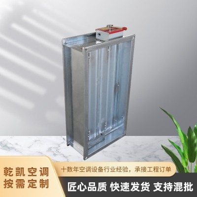 方形电动排烟防火阀70度常开消防排烟手动电动镀锌防火阀图4