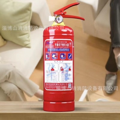 绿消灭火器干粉二氧水基LVXIAO华宝3kg4kg35kgMFZ/ABC手提推车图3