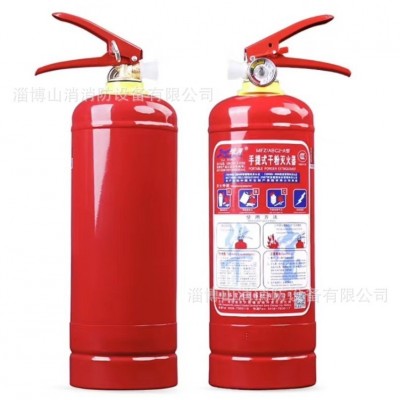 绿消灭火器干粉二氧水基LVXIAO华宝3kg4kg35kgMFZ/ABC手提推车图5