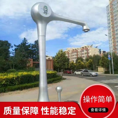 艺术造型消防水鹤DN150防冻裂自泄给水灭火救援园林绿化消防水鹤图4