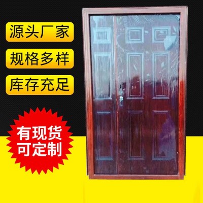 可定制学校教室门 入户单开门 家用安全门木质消防防火门防盗门图2
