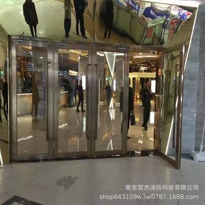 大玻璃防火门钢质防火门不锈钢防火门钢质防火卷帘门图4