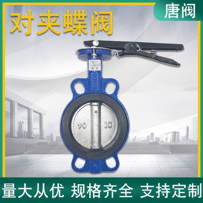 厂家直供蝶阀不锈钢板电动对夹蝶阀 远程开关调节止回阀可设计图2