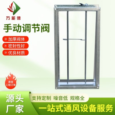 防火阀厂家70度280度排烟方形圆形电动调节阀手动镀锌消 防防火阀图2