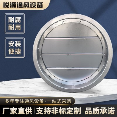 管道专用止回阀风管管道风阀镀锌或不锈钢多叶风量止回阀