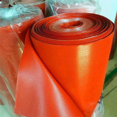 厂家批发 防火阻燃硅钛布 耐高温电焊布 玻纤三防布 挡烟垂壁布图2
