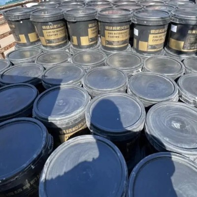 薄型防火涂料钢结构阻燃厚型超薄型水性油性防火漆膨胀型防火涂料图3