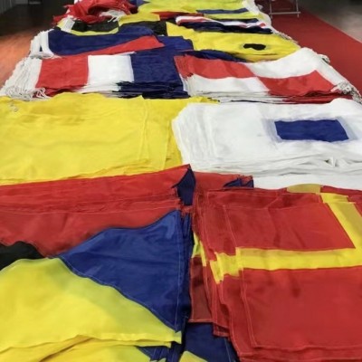 供应船用信号旗船舶航海信号旗 40面国际通语信号旗 舰船满旗彩旗图4