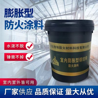 钢结构防火涂料 室内外膨胀型水性防火漆 厚型薄型超薄型防火涂料图2