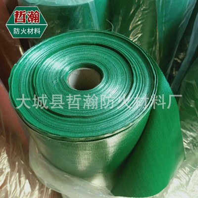 防火布阻燃隔热电焊布空调风机软连接帆布挡烟垂壁硅胶防火纤维布图5