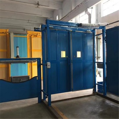 ZMK-YYBS气动无压风门 矿用压力平衡式 双扇钢制 开闭省力图4