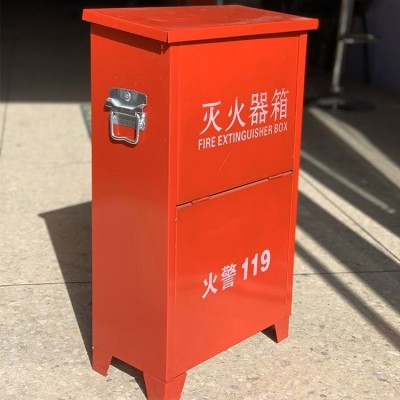 消防箱厂家 手提干粉箱消防箱子 灭火器箱 使用寿命长图2