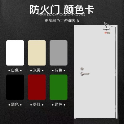 广东厂家防火门甲级钢制防火门小区公寓楼道消防通道逃 生门消防门图2