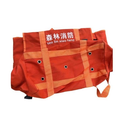 森林消防水袋背包 加厚帆布便携背包消防救援水带背包 大容量背包图5