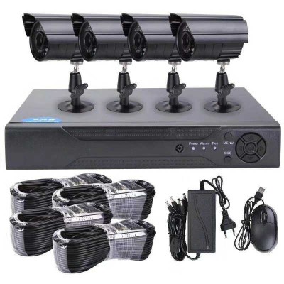 跨境电商高清夜视AHD DVR Kit有线摄像头套装监控录像机防水枪机图4